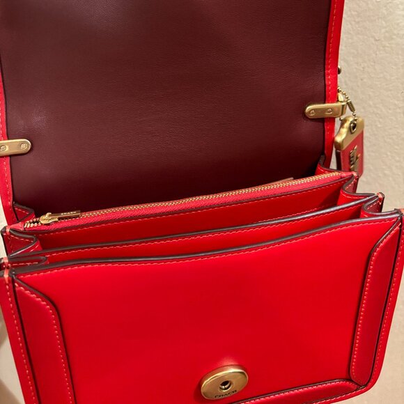 NWOT Coach Hero Shoulder Bag - Picture 6 of 9